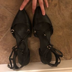 Aldo black flats